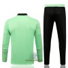 Manchester United Trainings Sweatshirt Pak Quarter-zip 2022-23 Groene - Heren